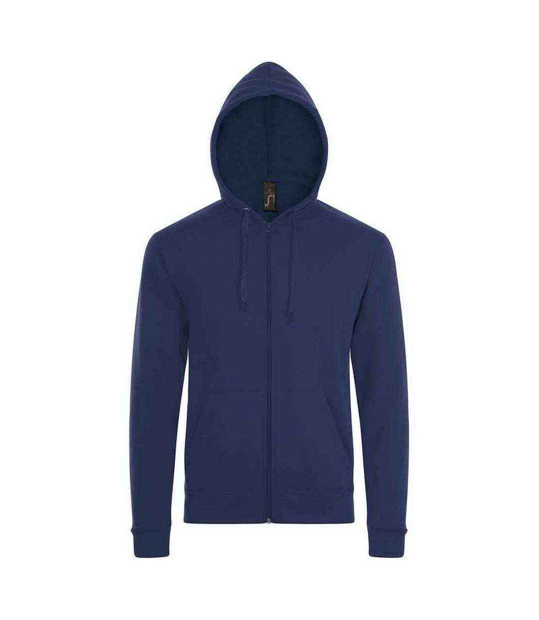 Unisex Adult Stone Hoodie French Navy SOLS-1