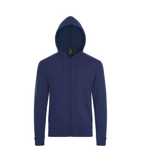 Unisex Adult Stone Hoodie French Navy SOLS