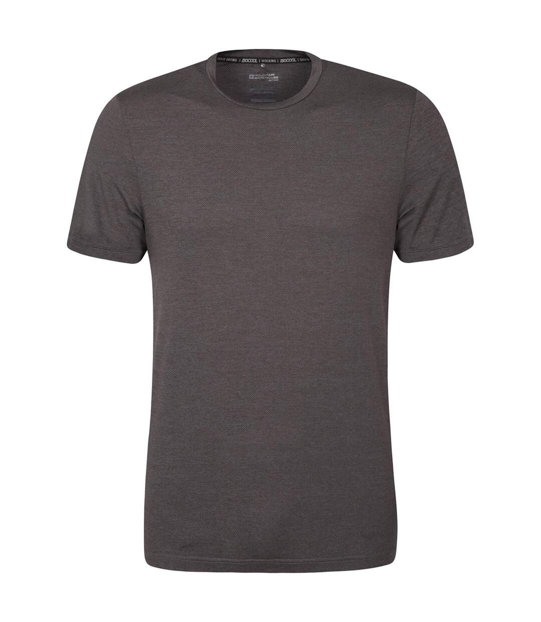 T-shirt Agra Homme Noir Mountain Warehouse-1