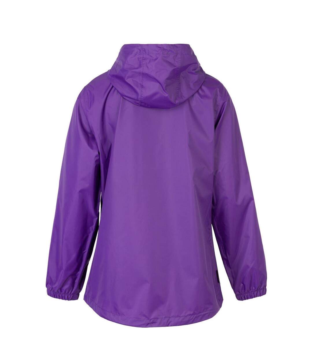 Womens/ladies Packaway Waterproof Jacket Purple Gelert-2