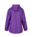 Womens/ladies Packaway Waterproof Jacket Purple Gelert-2