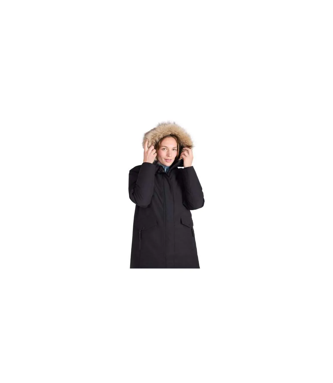 Parka Marlow Extreme Femme Noir Mountain Warehouse-1