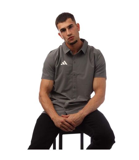Polo Tor Homme Gris-blanc Adidas