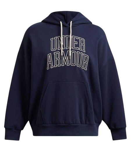 Sweat À Capuche Motif/style Icône Icon Femme Bleu Under Armour
