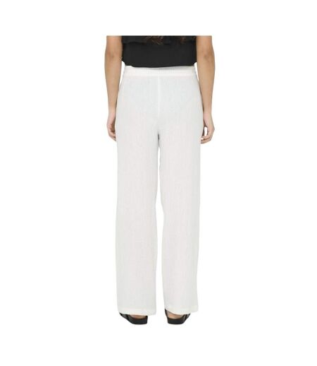Pantalon fluide blanc femme jdy phantom