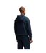 Mens Hooded Raglan Drawstring Hoodie Navy Boss-3