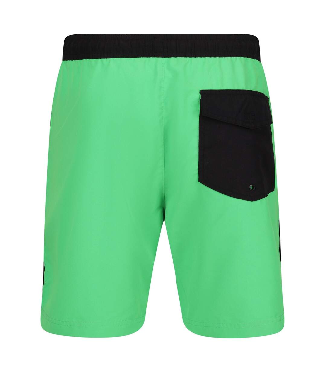 Short De Bain Bentham Homme Vert Clair Noir Regatta-3