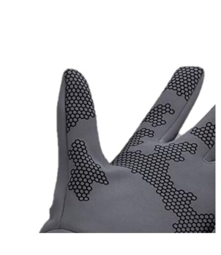 Beechfield Mens Softshell Sports Tech Gloves (Graphite) (S, M)