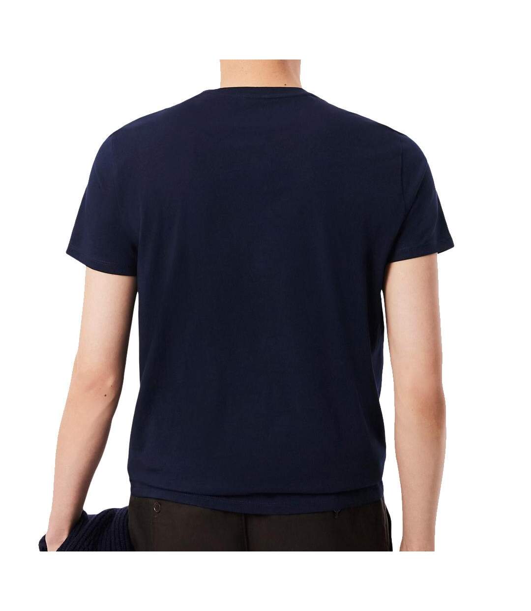 T-shirt marine homme lacoste th6709001-2
