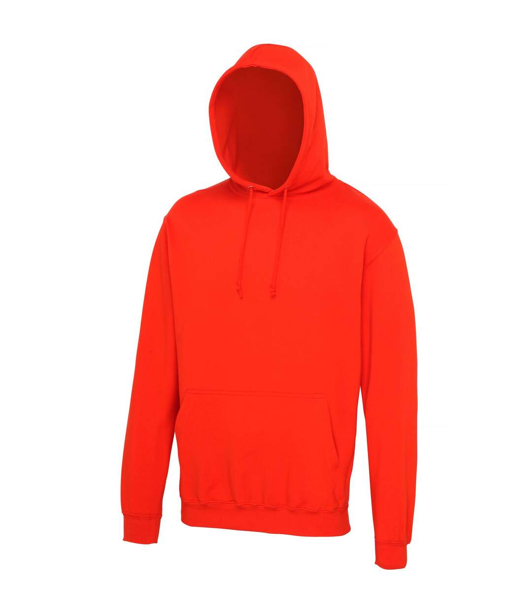 Sweat à capuche college adulte orange rougeâtre Awdis