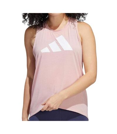 Débardeur Rose Femme Adidas 3barlogo - L