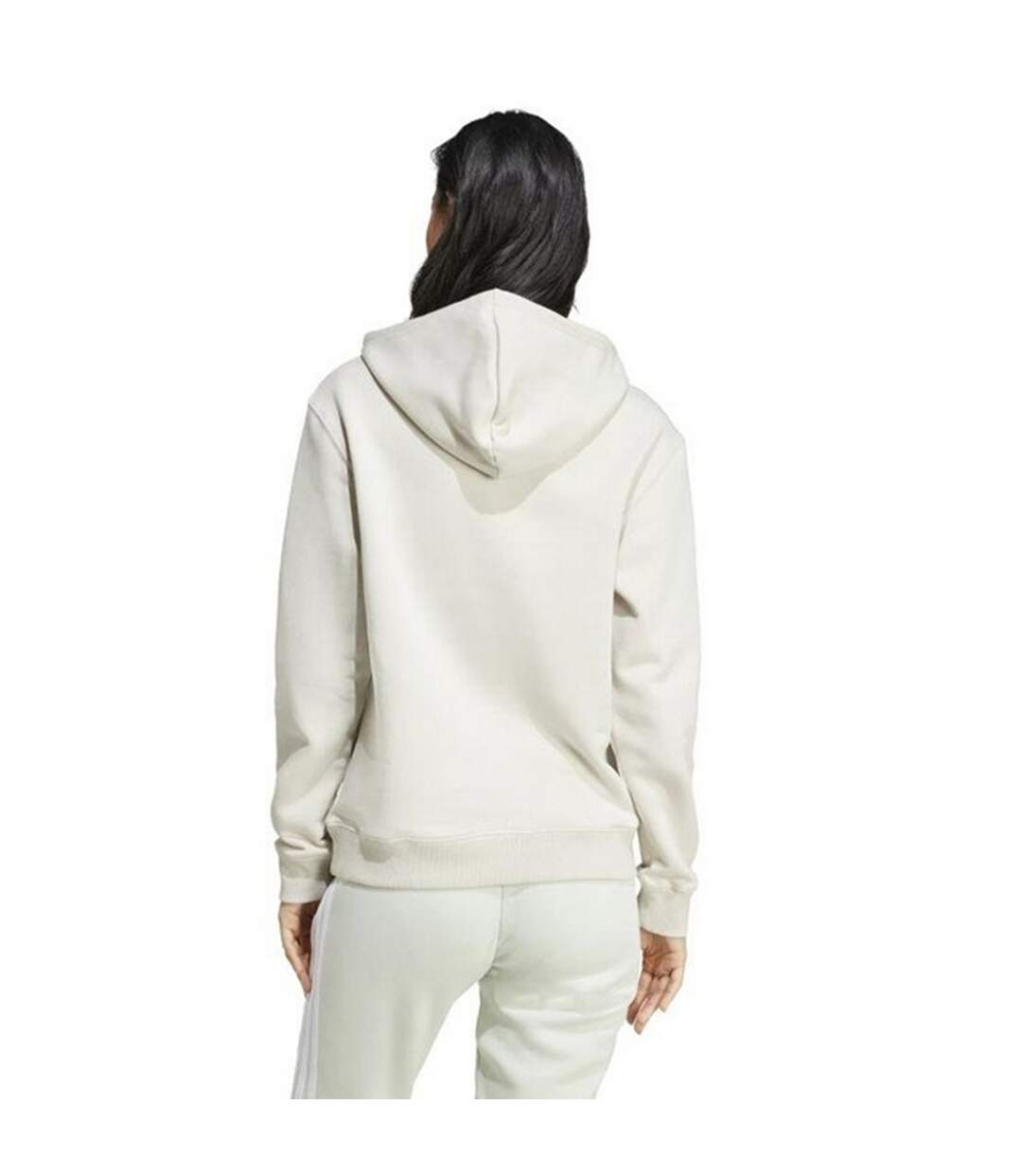 Sweat À Capuche Essentials Femme Blanc Adidas-2