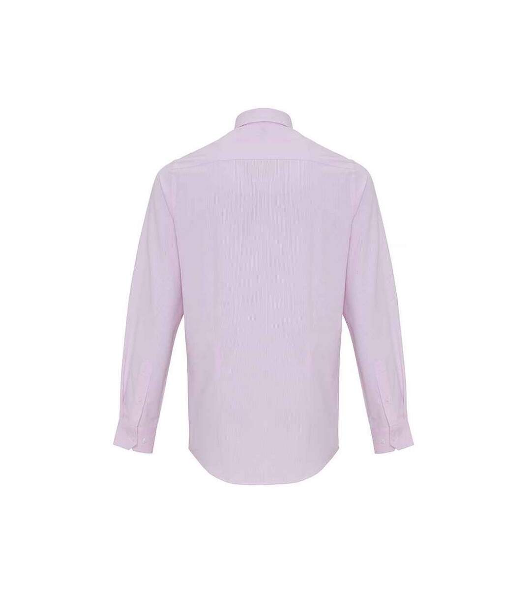 Chemise Homme Blanc Rose Premier-2