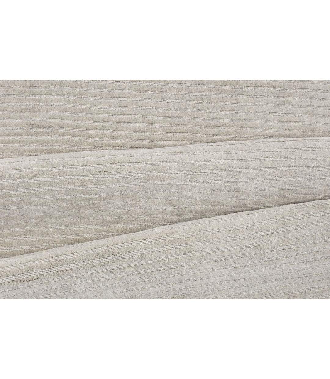Tapis Déco en Laine Milton 202x300cm Gris Clair-3
