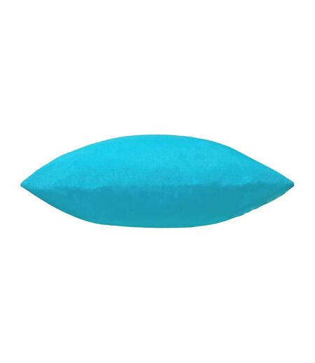 Plain outdoor cushion cover one size aqua blue Furn