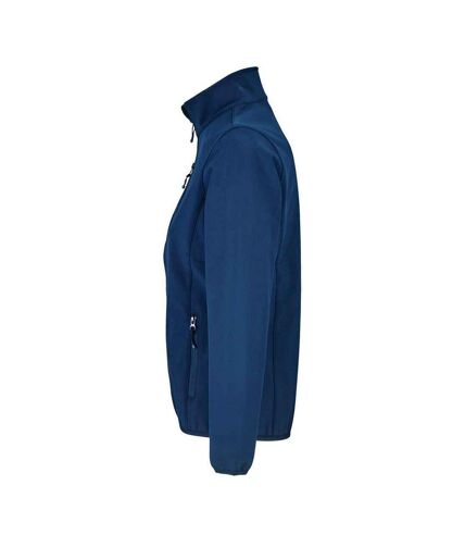 SOLS Womens/Ladies Falcon Softshell Recycled Soft Shell Jacket (Abyss Blue) - UTPC5332