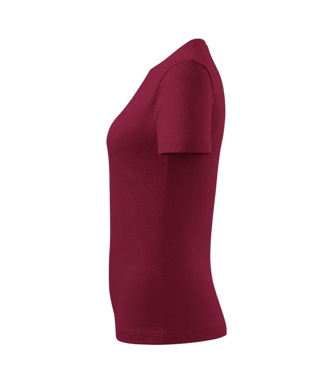 T-shirt Basic Femme Grenat Malfini-3