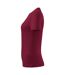 T-shirt Basic Femme Grenat Malfini-3