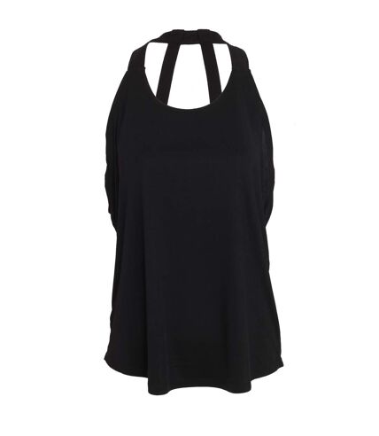 Tri Dri Womens/Ladies Double Strap Back Sleeveless Vest (Black) - UTRW6238