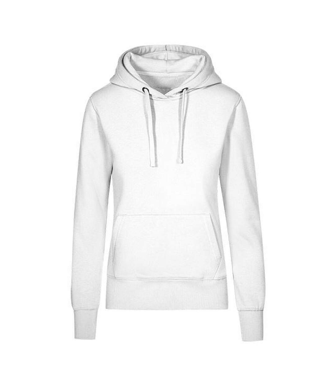 Sweat À Capuche Femme Blanc X.O By Promodoro-2