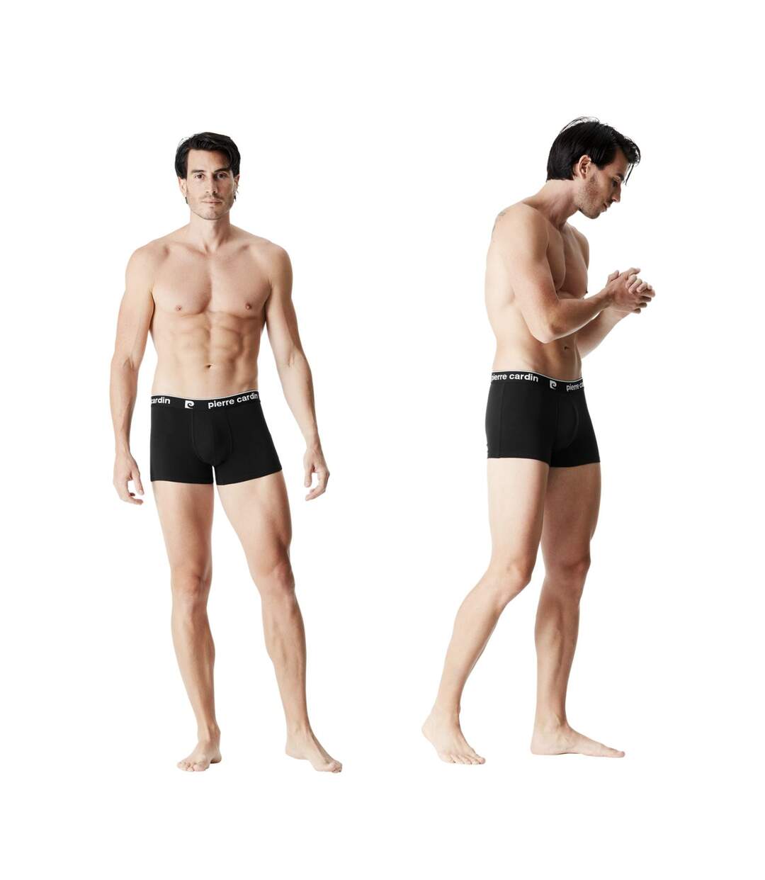 Lot de 4 boxers homme en coton Basic Pierrecardin