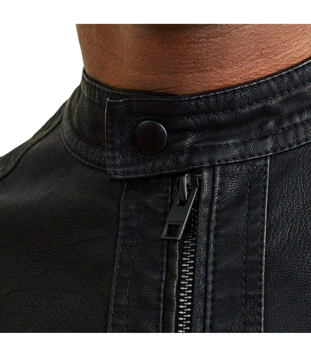 Veste Motif/style Poche Warner Homme Noir Jack And Jones-4