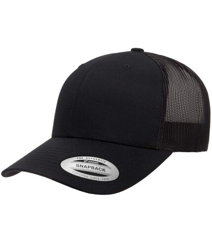 Flexfit Retro Trucker Cap (Black/Multicam)