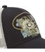 Casquette baseball avec filet femme avec print Vegetal Skull Vondutch-3