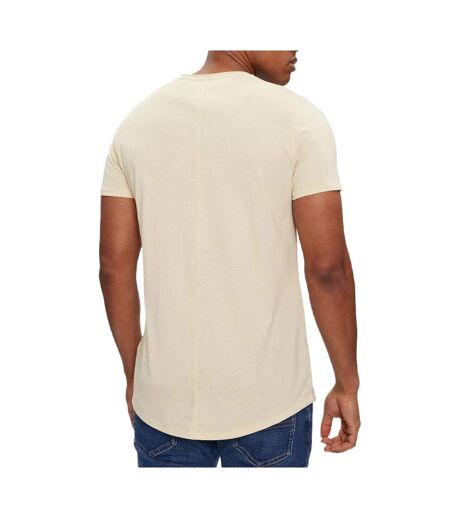 T-shirt Écru Homme Tommy Hilfiger Xslim Jaspe - L