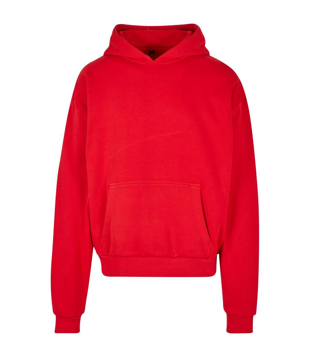 Sweat À Capuche Adulte Rouge Vif Build Your Brand-1