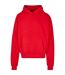 Sweat À Capuche Adulte Rouge Vif Build Your Brand-1
