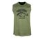 Tee-shirt Sans Manches Ledertys LY0598K Kaki avec Motif Black-bass-2