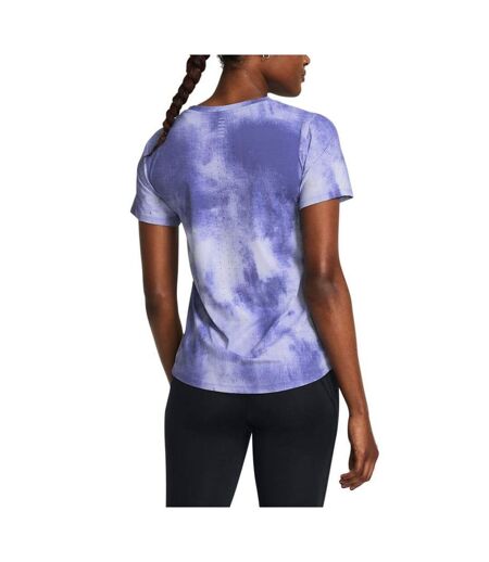 T-shirt launch elite femme violet Under Armour