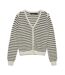 Gilet beige/noir femme vero moda lexshine-1