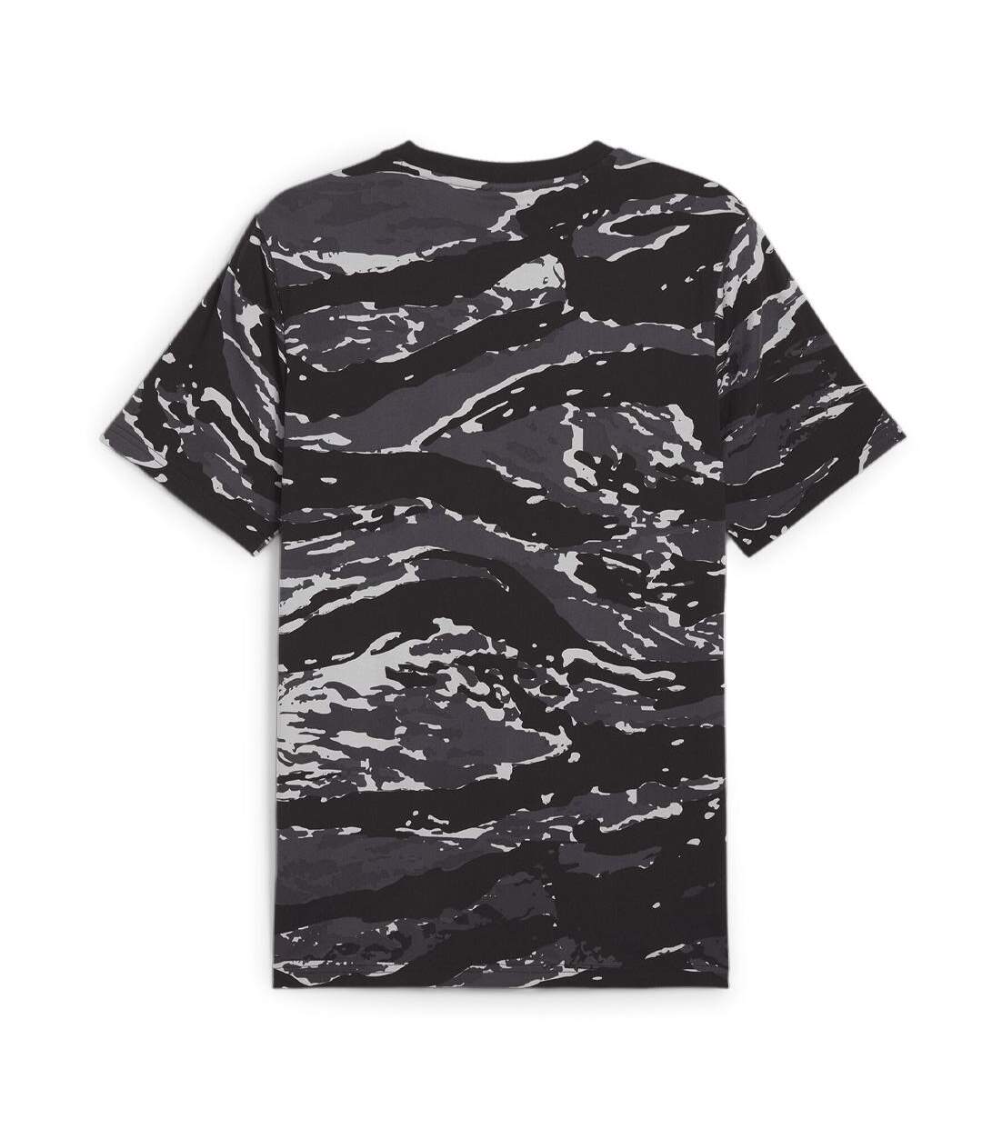 T-Shirt noir/gris homme puma camo - l-2
