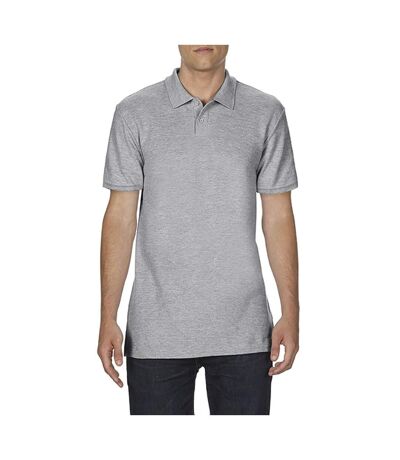 Gildan Softstyle Mens Short Sleeve Double Pique Polo Shirt (Sport Grey (RS)) - UTBC3718