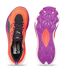 Womens/ladies Deviate Nitro Elite Running Shoes Glowing Red Puma-3