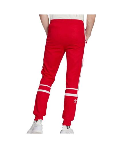 Jogging rouge homme adidas cutline - l
