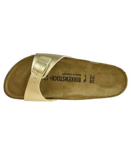 Claquettes Madrid Femme Doré Birkenstock