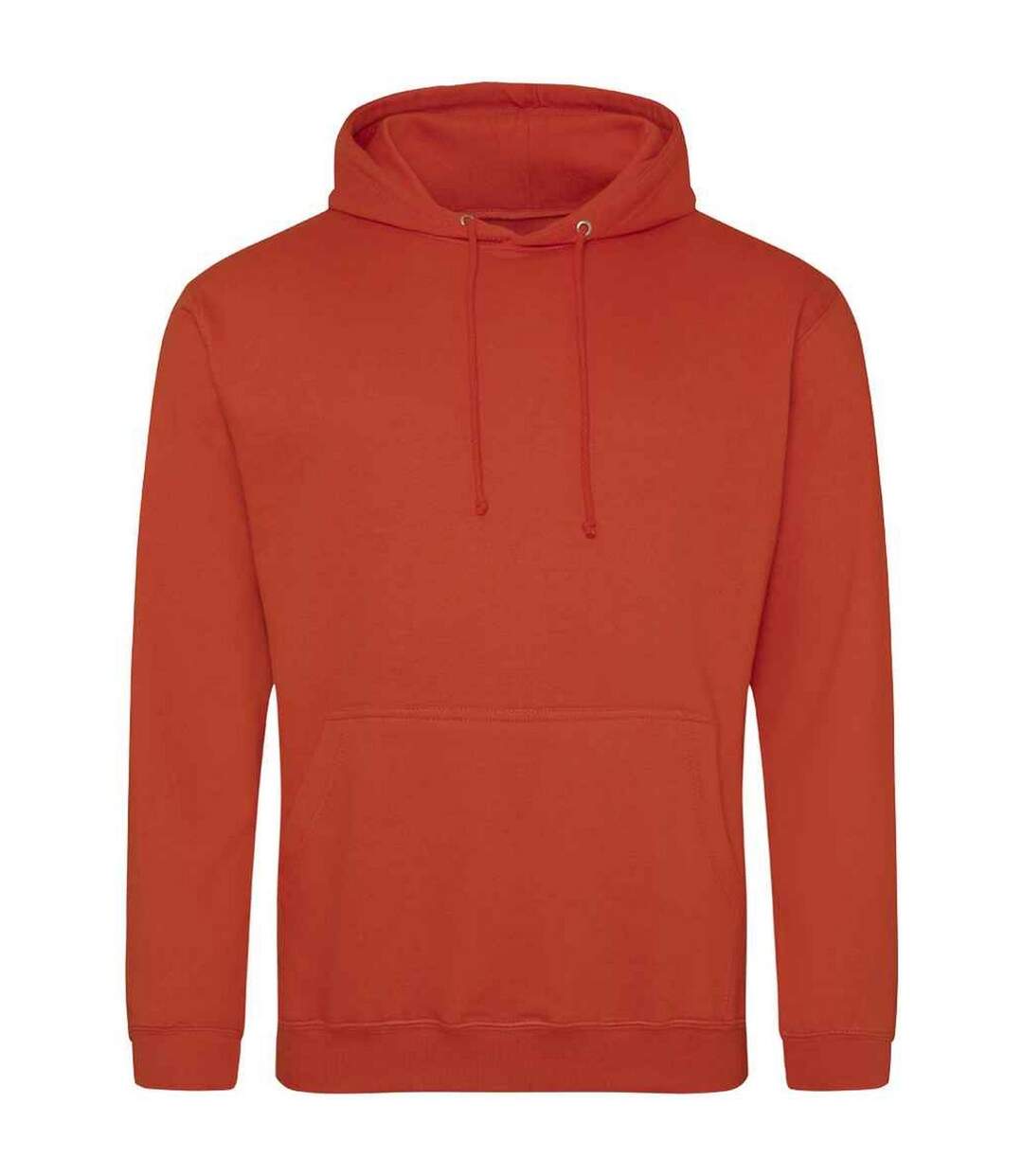 Sweat à capuche college adulte orange foncé Awdis