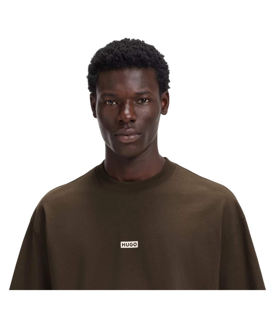 T-shirt Motif/style Imprimé Au Dos Mcmxciii Homme Marron Foncé Hugo-4