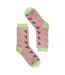 Miss Sparrow - Chaussettes Fantaisie Femme Bambou Motif Dauphins Douces-3
