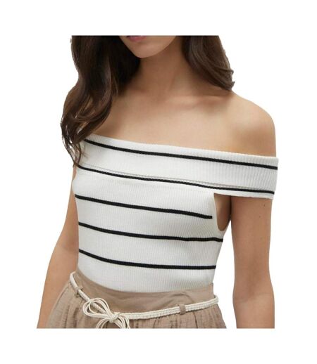 Top blanc femme vero moda willow off