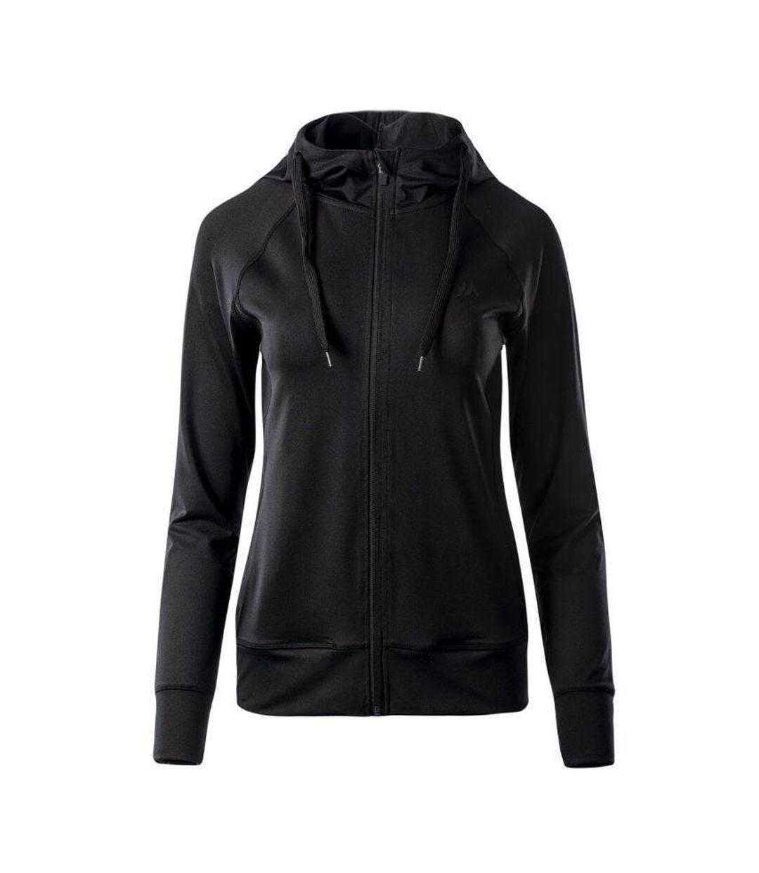 Womens/ladies Cyra Sport Sweatshirt Black Martes-1