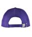 Casquette baseball adulte unisexe pourpre Nutshell