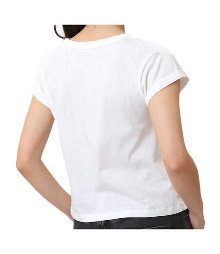 T-shirt blanc femme pepe jeans hannon pl505751 - s