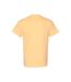 T-shirt Manches Courtes Homme Jaune Pâle Gildan-2