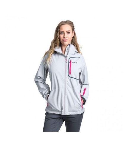 Trespass Womens/Ladies Gita II Waterproof Shell Jacket (Quartz Marl) - UTTP4131