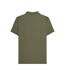 Mens ss25 classic polo shirt khaki green Lambretta-2