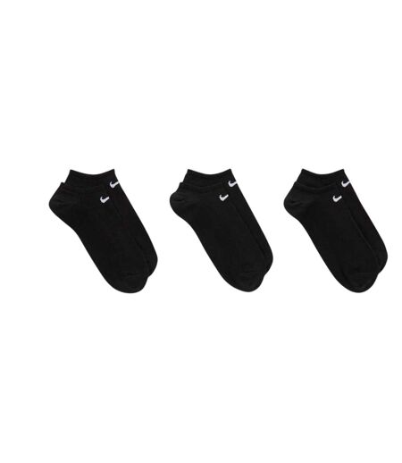 Socquettes Tous Les Jours Motif/style Logo Brodé Adulte Noir Nike
